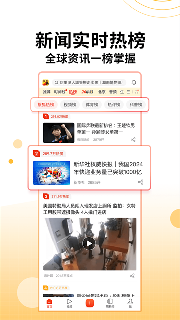 搜狐新闻app截图1: