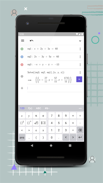 geogebra cas截圖2: