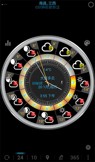 eweather天气圆盘截图1: