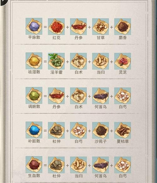 江湖悠悠炼药配方大全 最新炼妖配方一览