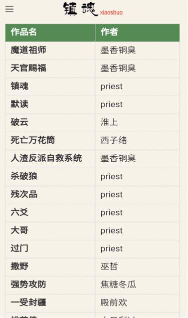 镇魂小说网最新版