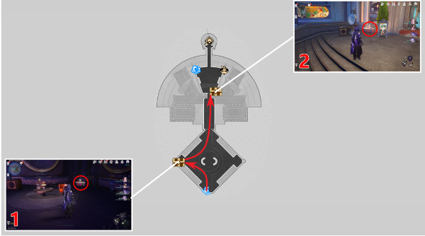 星穹铁道热砂海选会场全宝箱位置攻略