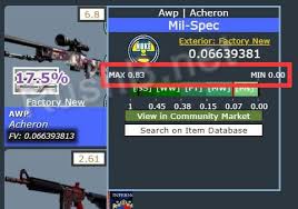csgo淘汰合同规则中磨损度是怎样的