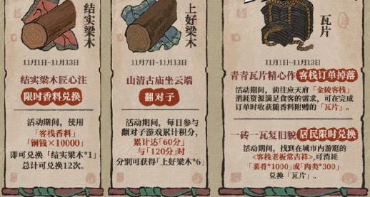 江南百景圖古廟修復(fù)材料怎么得 古廟修復(fù)材料獲取攻略