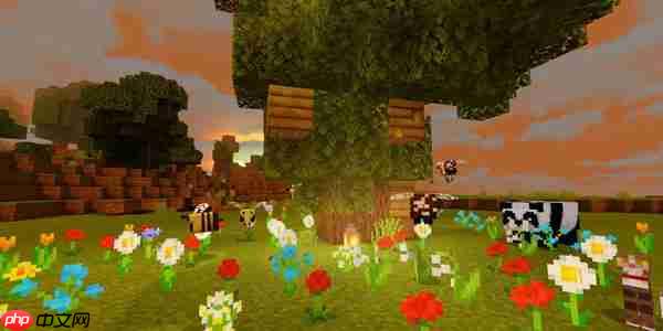 我的世界養(yǎng)殖蜜蜂方法