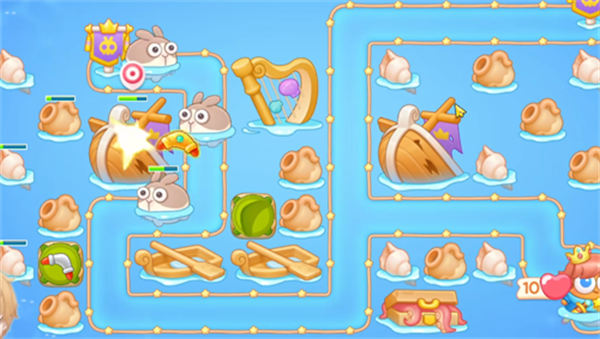 保衛(wèi)蘿卜4海的閨女第10關(guān)怎么過 保衛(wèi)蘿卜4海的閨女第10關(guān)通關(guān)圖文攻略