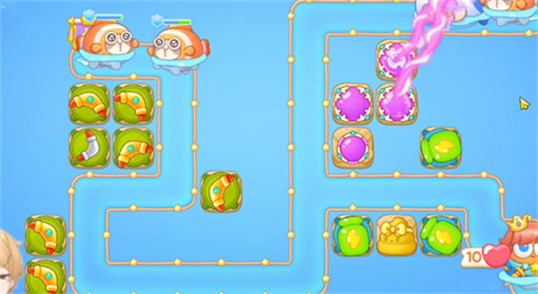 保衛(wèi)蘿卜4海的閨女第10關(guān)通關(guān)圖文攻略