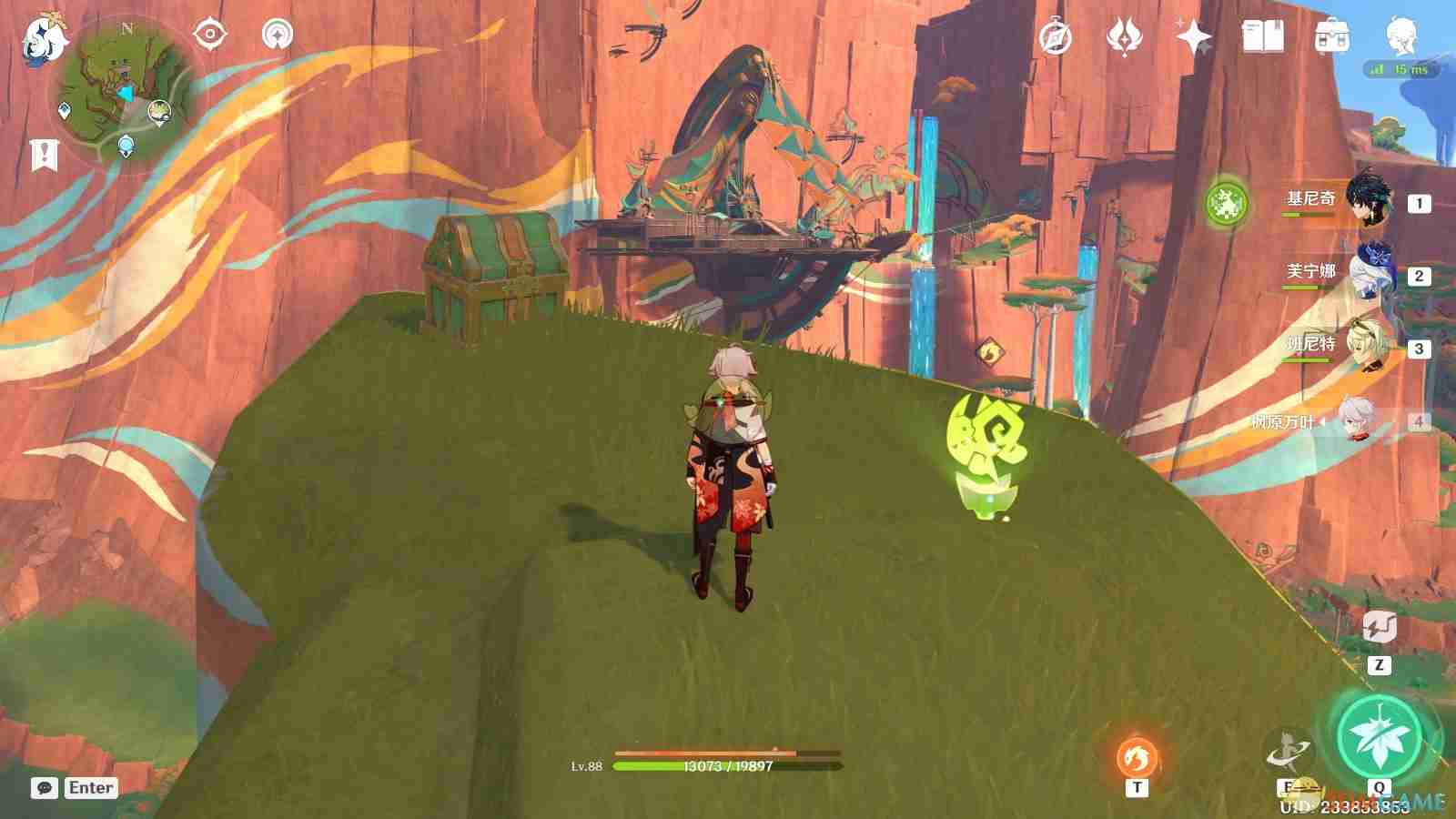 《原神》萬火之甌奇饋寶箱12-17位置介紹