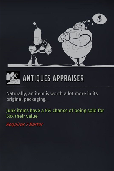 廢土3perk技能價(jià)格效果是什么