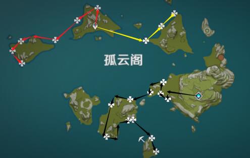 原神星螺快速采集路線怎么走