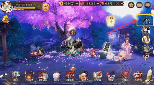 阴阳师踏月寻踪第三天人偶位置在哪里 阴阳师踏月寻踪第三天人偶具体位置介绍